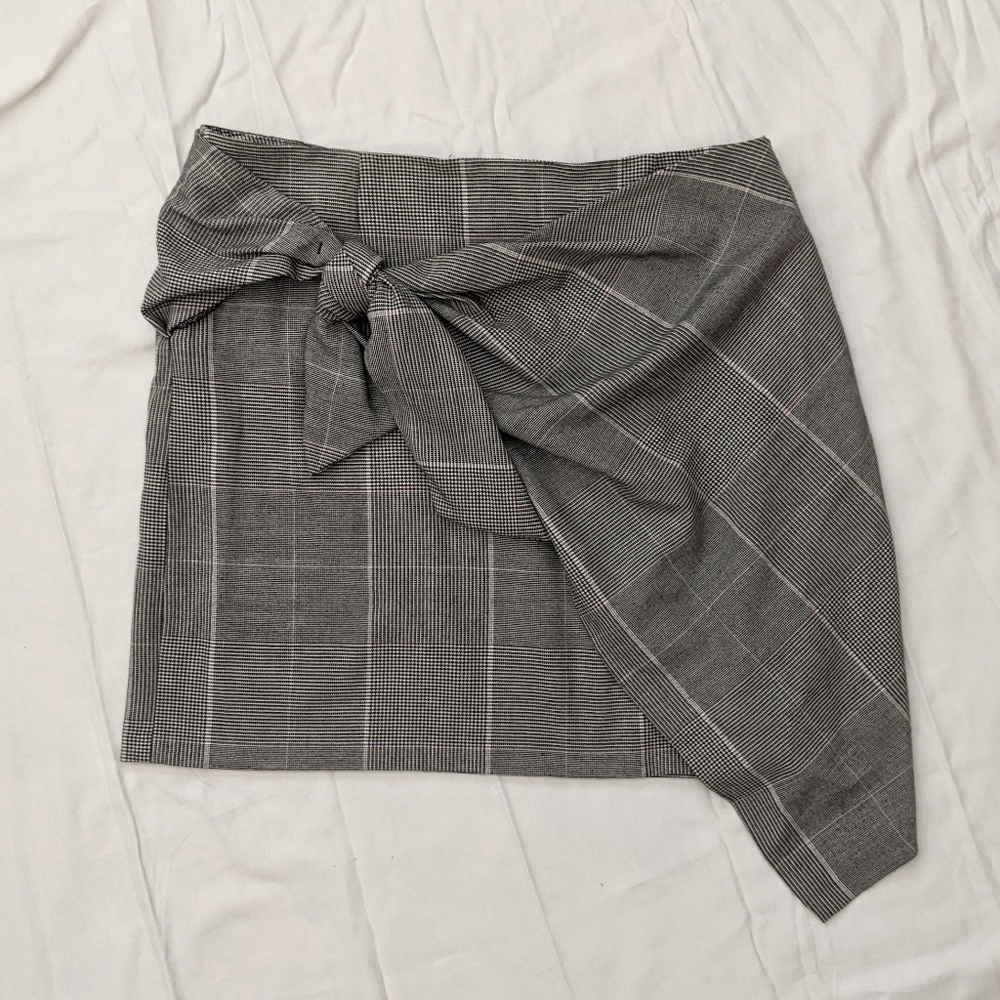 Who What Wear Plaid Skirt